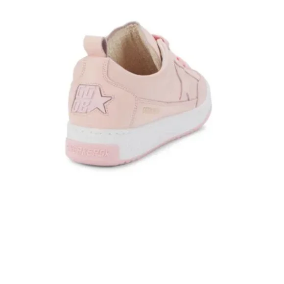GOLDEN GOOSE Women's Perforated Leather Sneakers - Pink - Picture 3 of 15